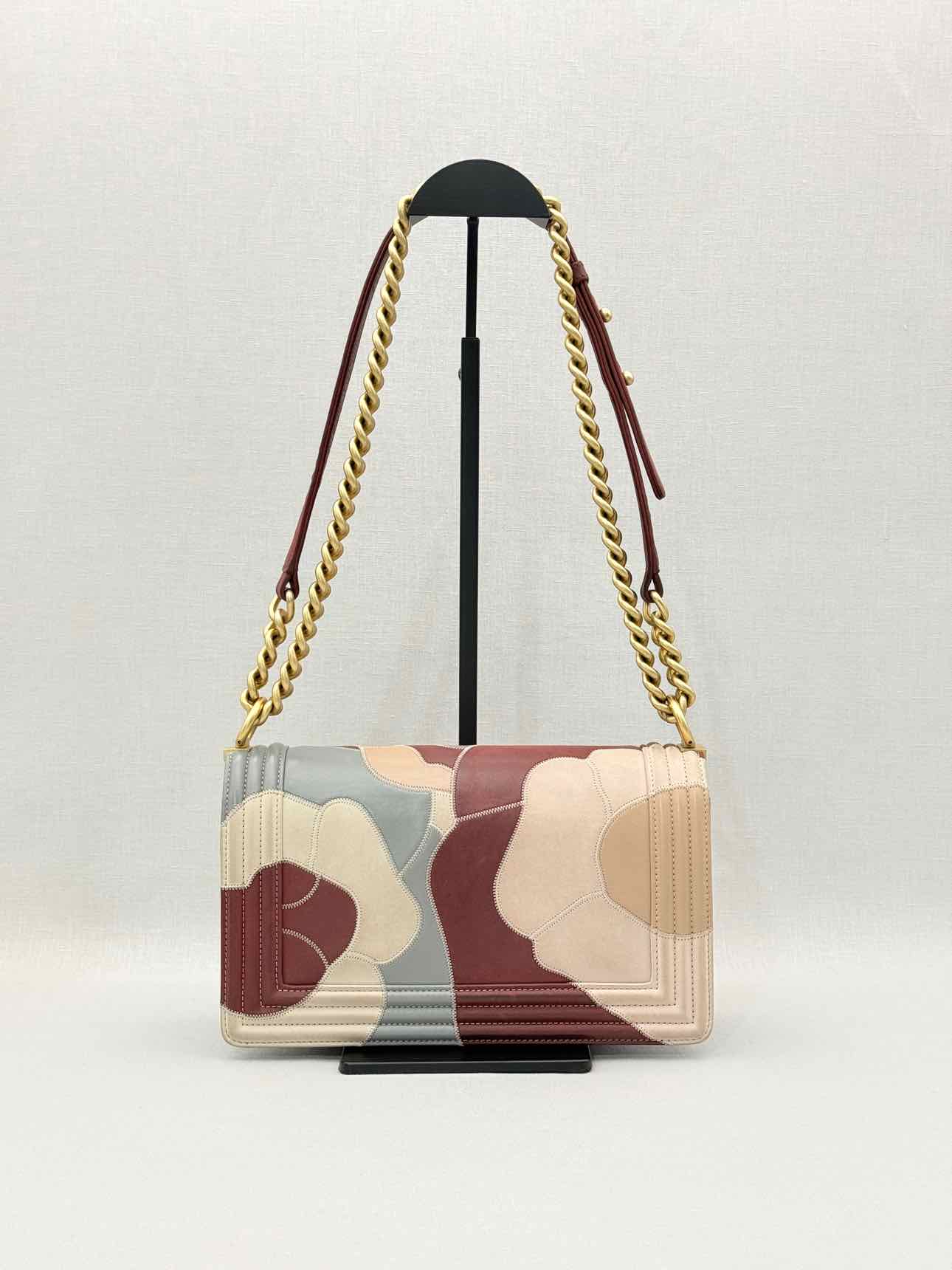 CHANEL Limited Edition Pink Multicolor Shoulder Bag