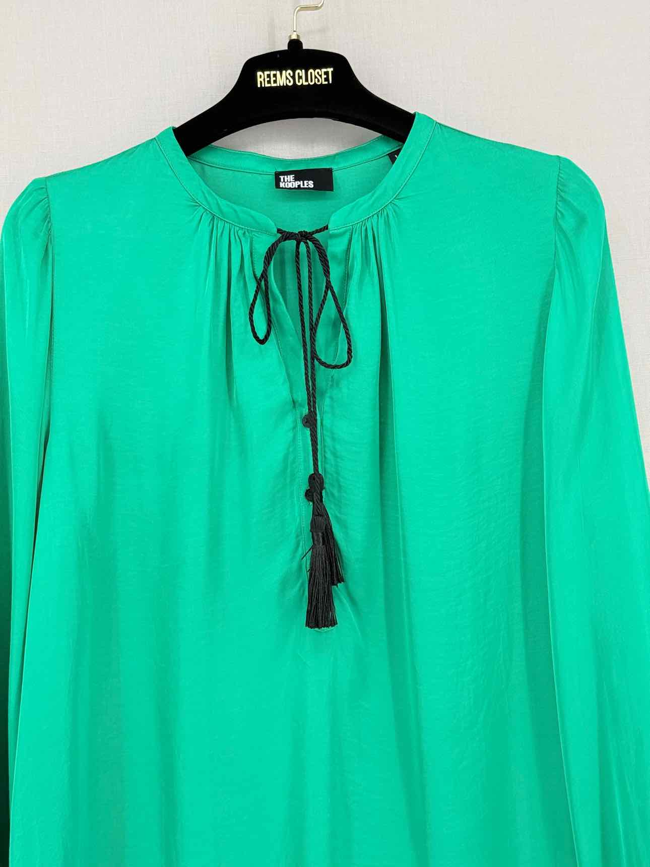 THE KOOPLES Green Size Small Blouse