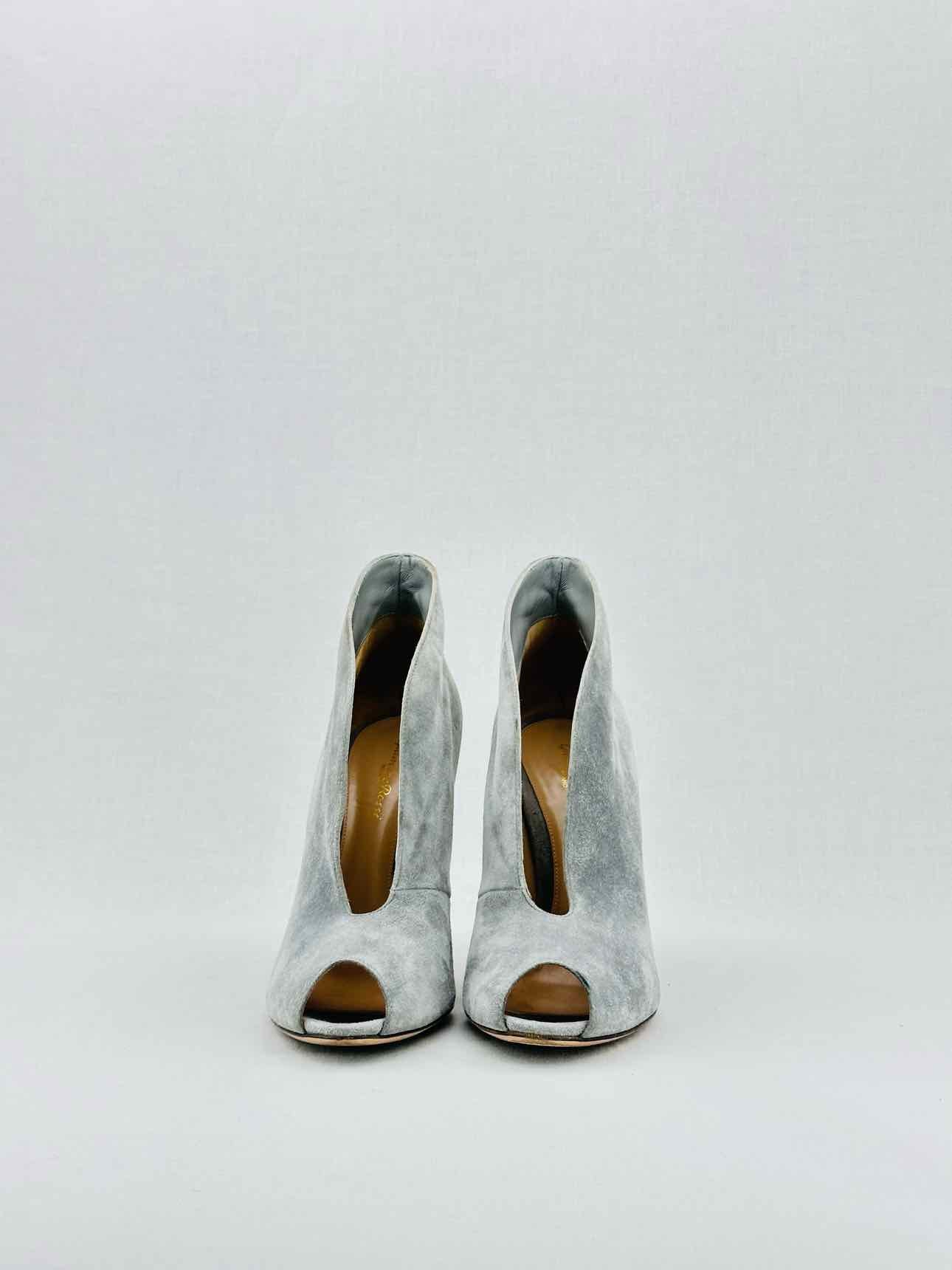 GIANVITO ROSSI Vamp Grey Size EU 42 Booties