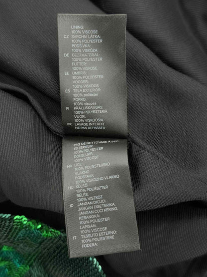 BALMAIN Green Size US 2 Short Dress