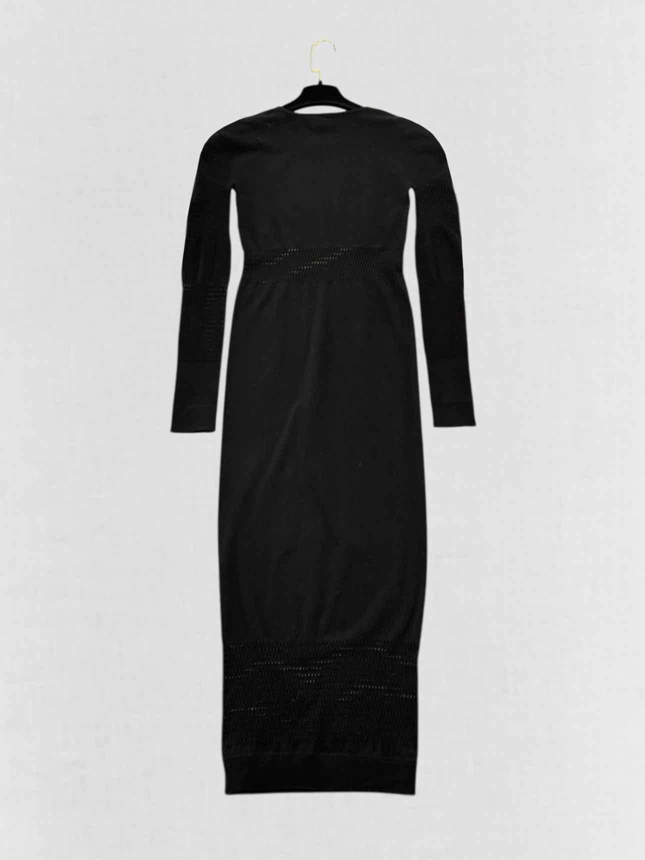 ALEXANDER MCQUEEN Black Size XSmall/Small Midi Dress