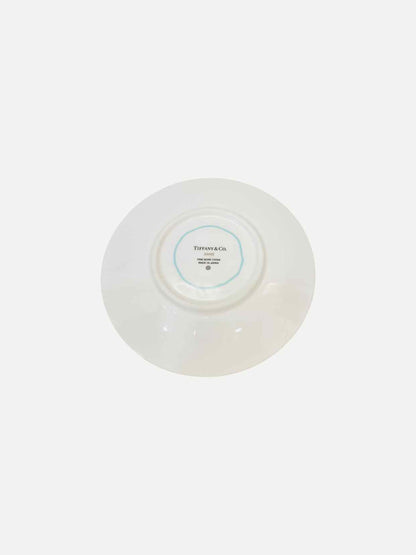 TIFFANY & CO Tiffany Blue White 3 Lines Dinnerware