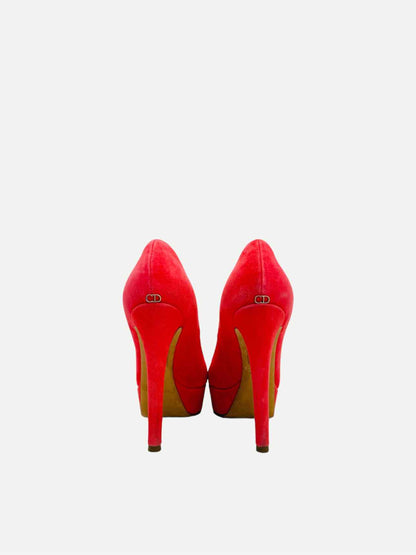 CHRISTIAN DIOR Red Pumps 36.5