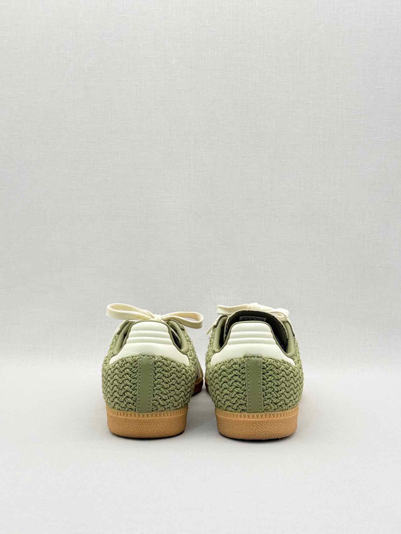 ADIDAS Samba OG Knit Green Size EU 38 Sneakers