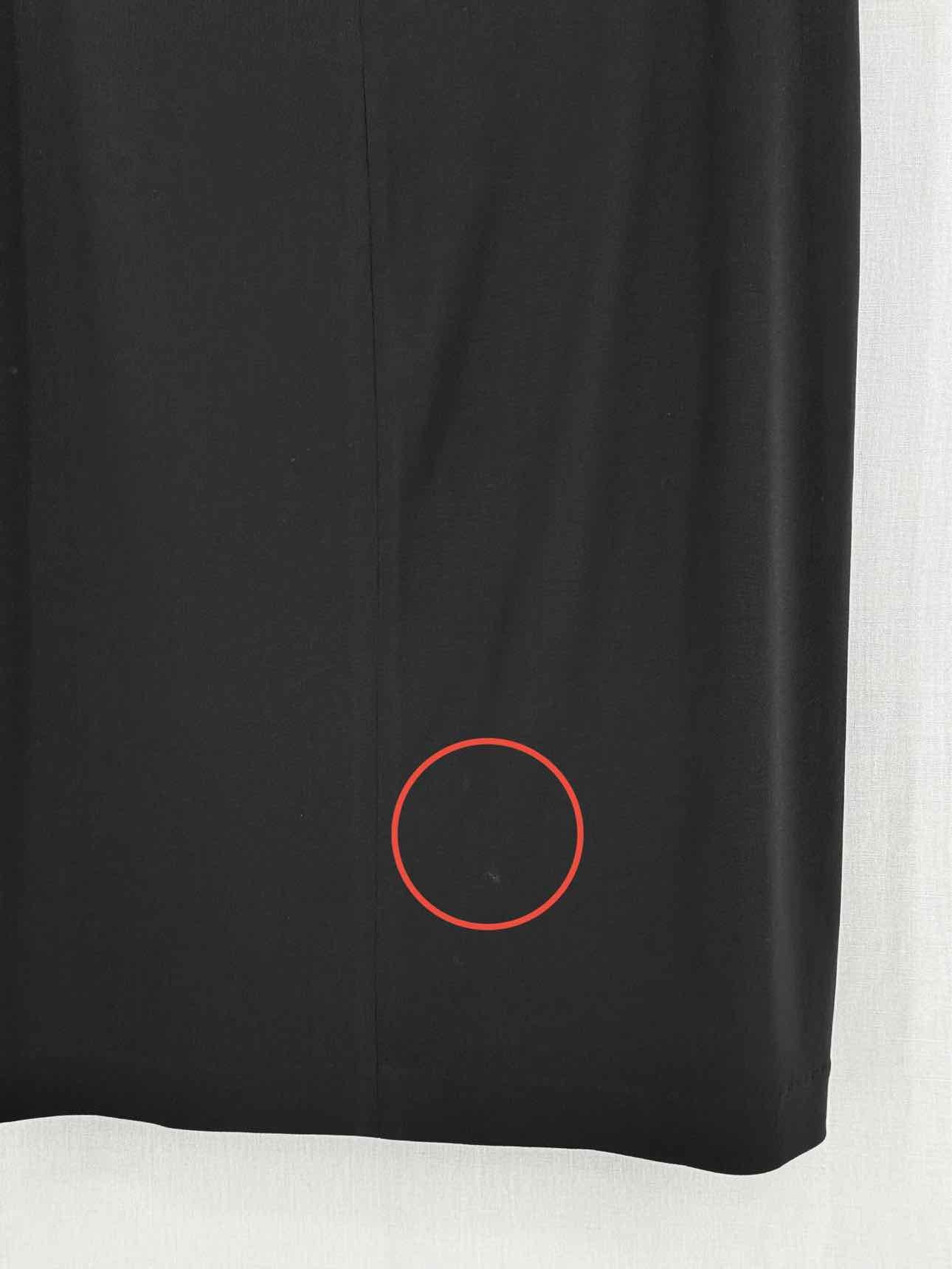 FILIPPA K Black Size Large Knee Length Skirt