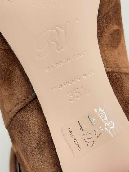 ROGER VIVIER Polly Brown Size EU 35.5 Ankle Boots