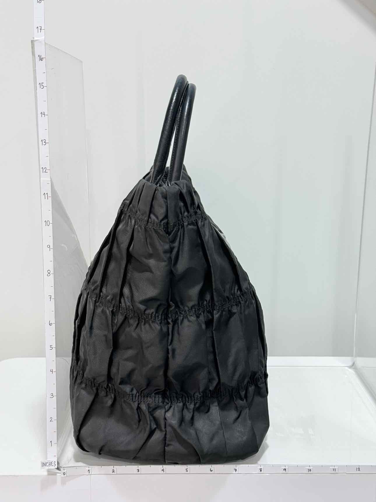 PRADA Tessuto Black Tote Bag