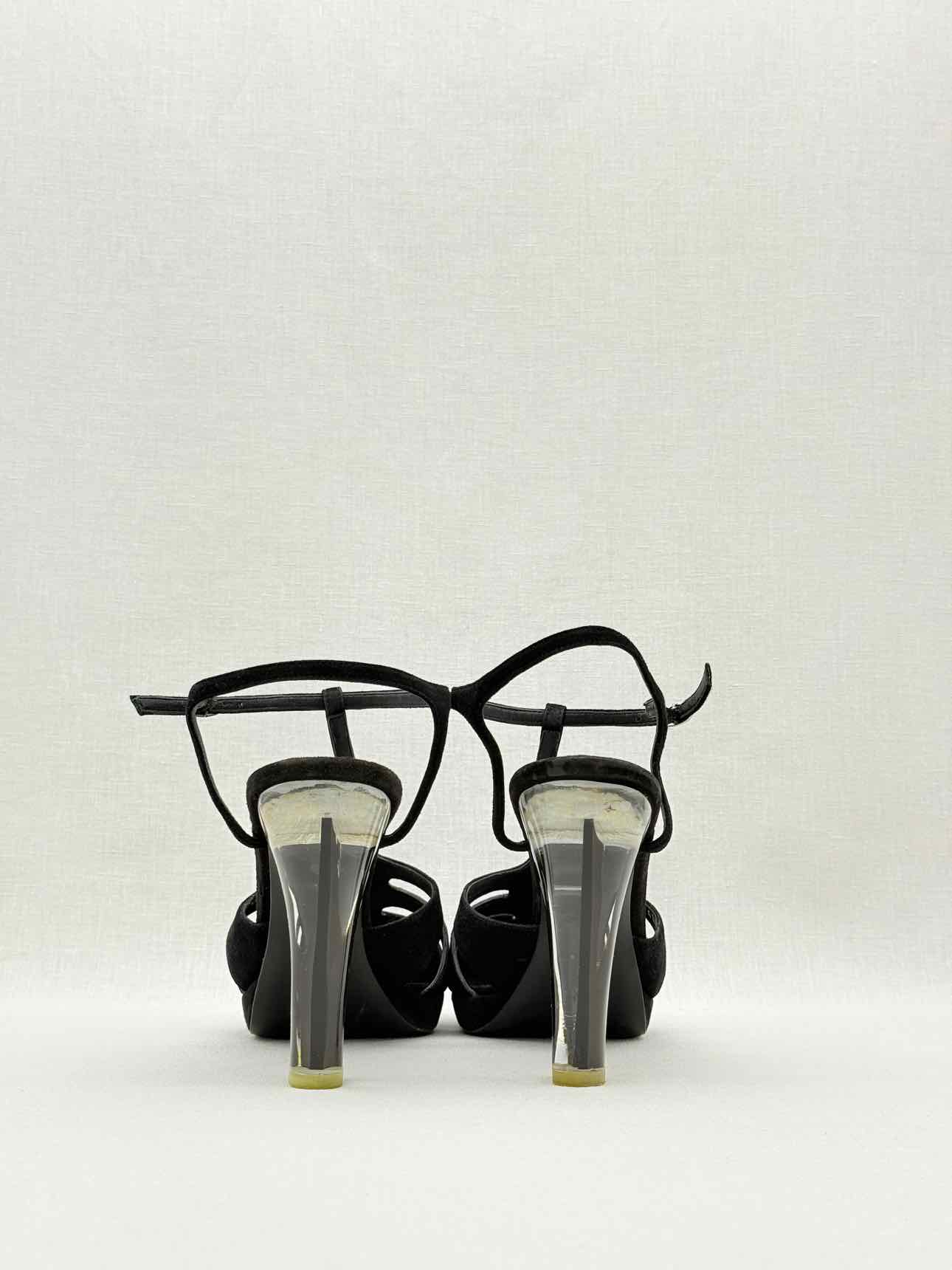 NINA RICCI Black Size EU 39 Heeled Sandals