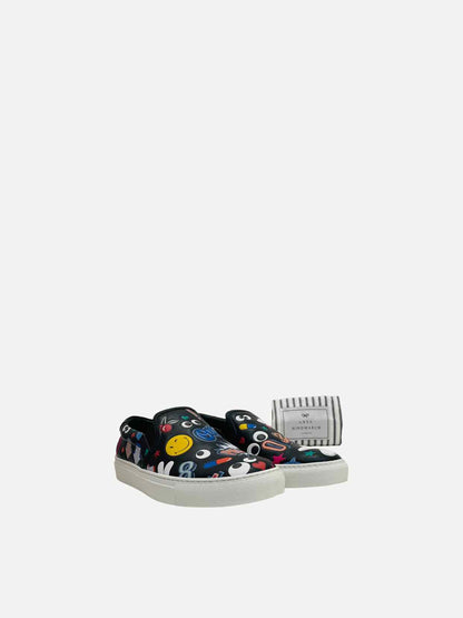 ANYA HINDMARCH Black Multicolor Sneakers