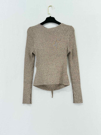 JONATHAN SIMKHAI Cutout Brown Size Large Outfit Set