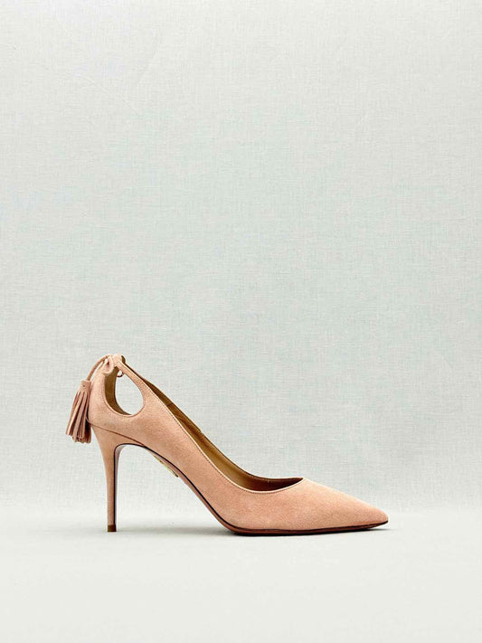 AQUAZZURA Forever Marilyn Pink Size EU 39 Pumps