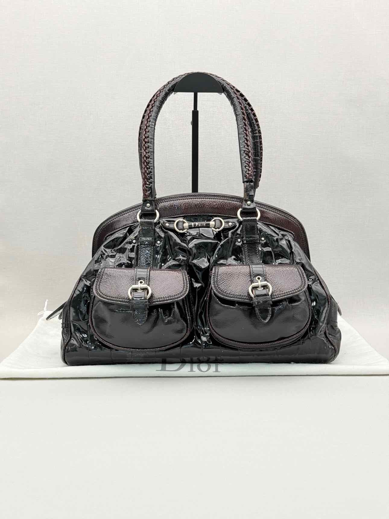CHRISTIAN DIOR My Dior Duffle Black Top Handle