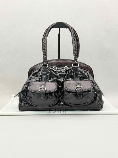 CHRISTIAN DIOR My Dior Duffle Black Top Handle
