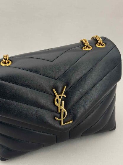 YVES SAINT LAURENT Loulou Black Shoulder Bag