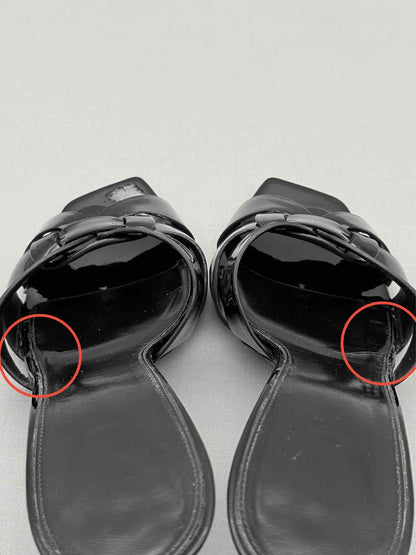 SAINT LAURENT Tribute Black Size EU 41 Mules