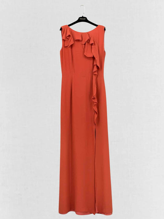 FENDI Rusty Orange Size US 8 Long Dress