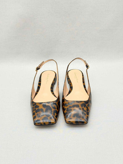 GIANVITO ROSSI Brown & Black Size EU 39 Ballet Flats