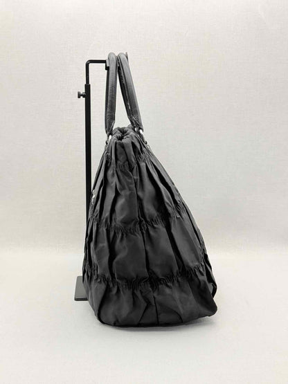 PRADA Tessuto Black Tote Bag