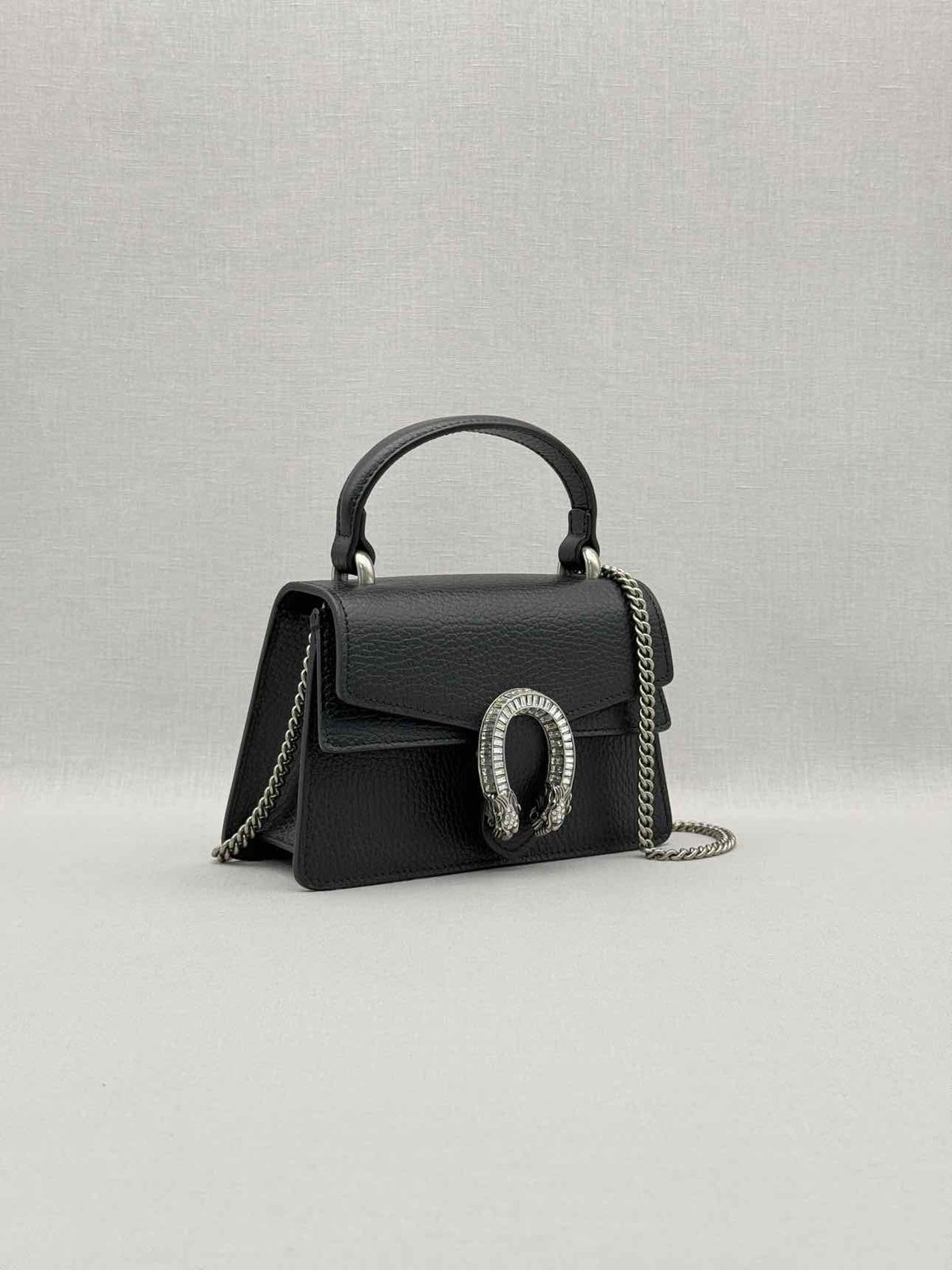 GUCCI Dionysus Black Top Handle