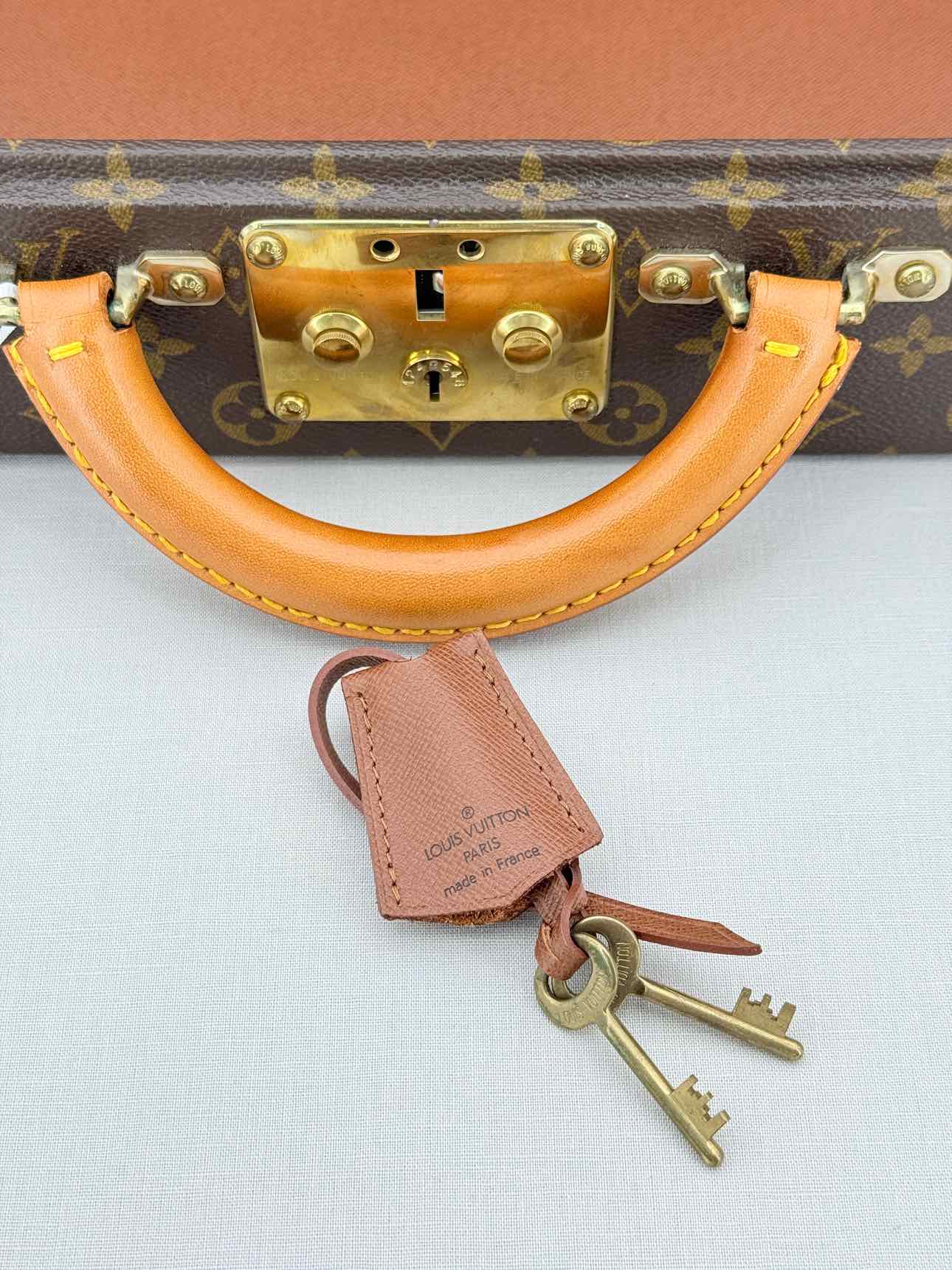 LOUIS VUITTON President Classeur Brown Briefcase