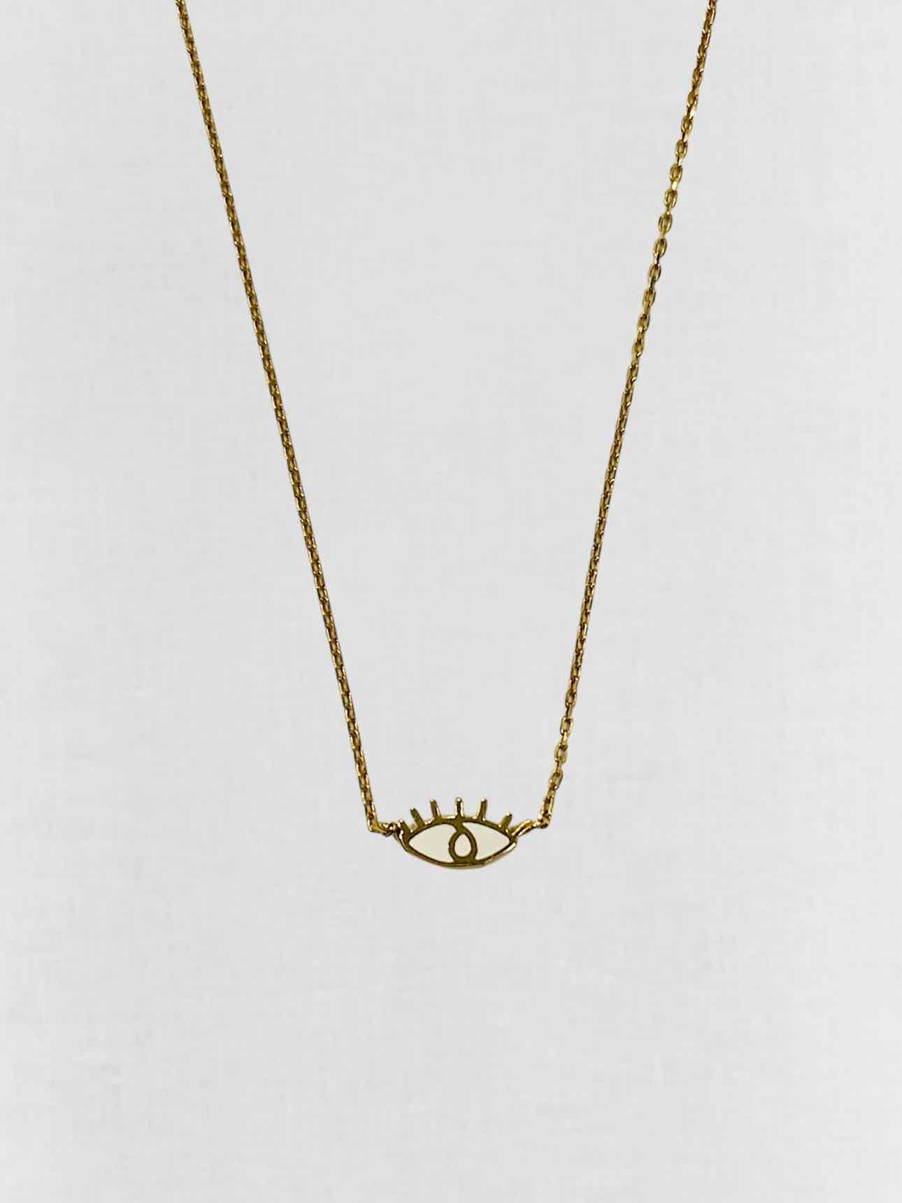 BIL ARABI Gold Eye Necklace