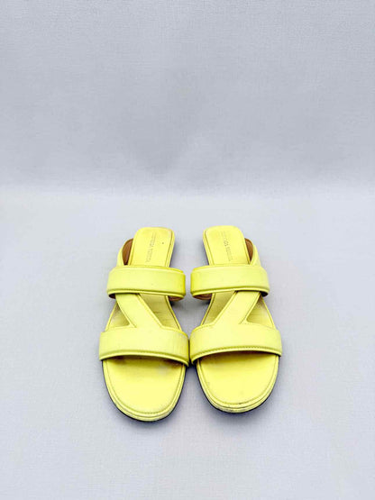 BOTTEGA VENETA The Band Yellow Size EU 40 Sandals