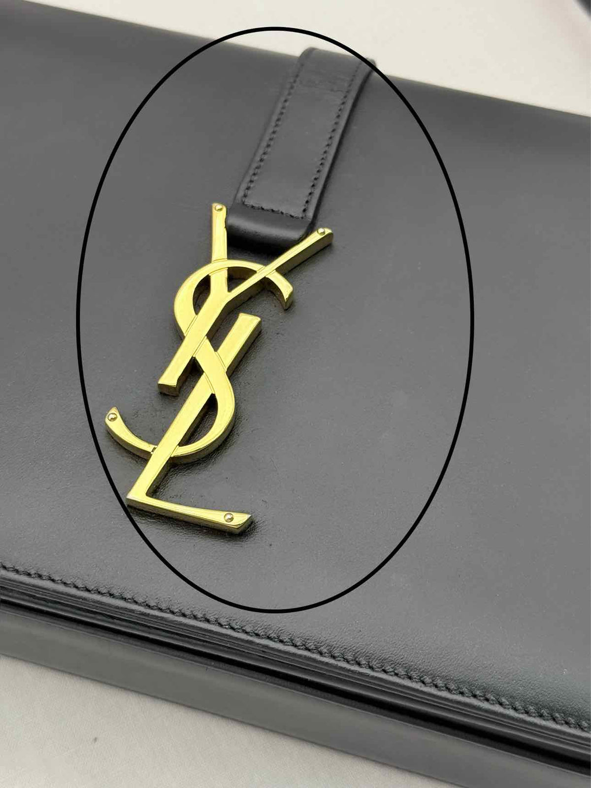 SAINT LAURENT Monogram Universite Black Crossbody