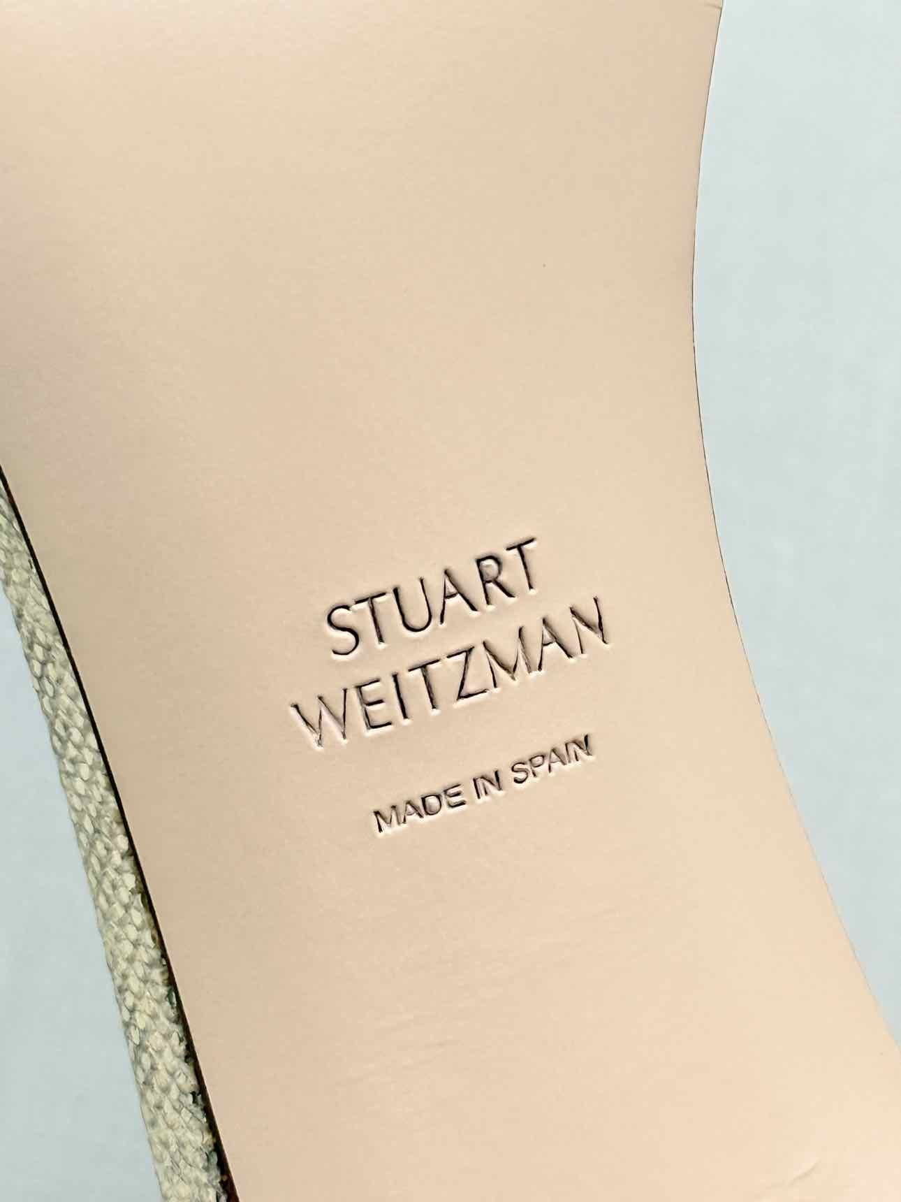 STUART WEITZMAN Bronze Size EU 38 Heeled Sandals