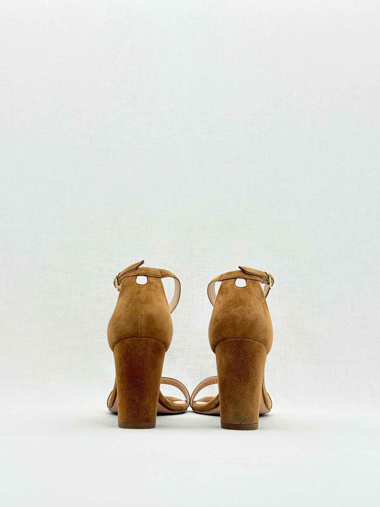STUART WEITZMAN Brown Size EU 38 Heeled Sandals