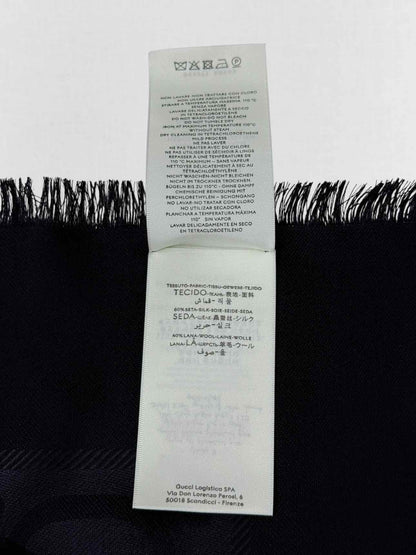 GUCCI Black Shawl