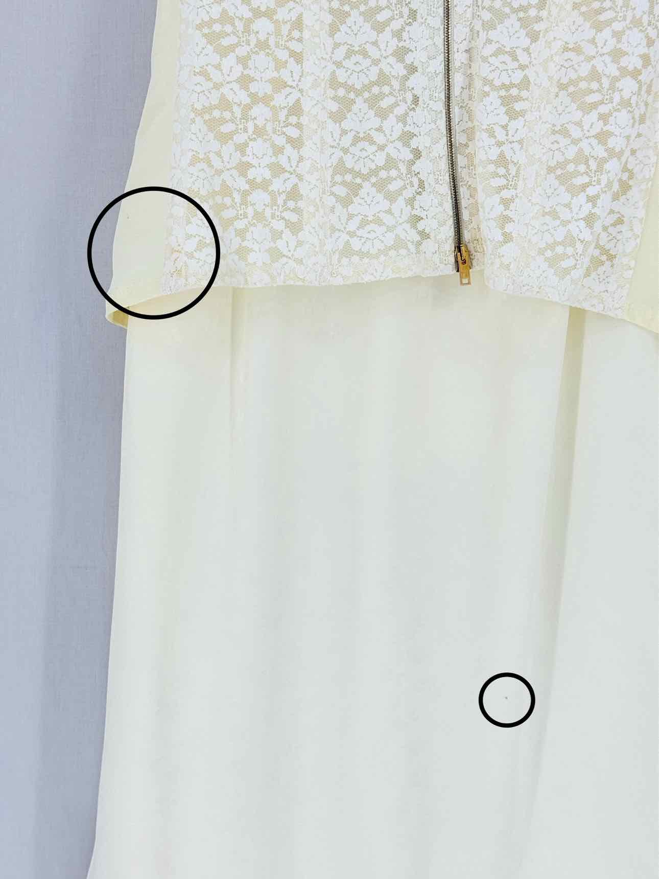 STELLA MCCARTNEY Cream Size US 8 Knee Length Dress