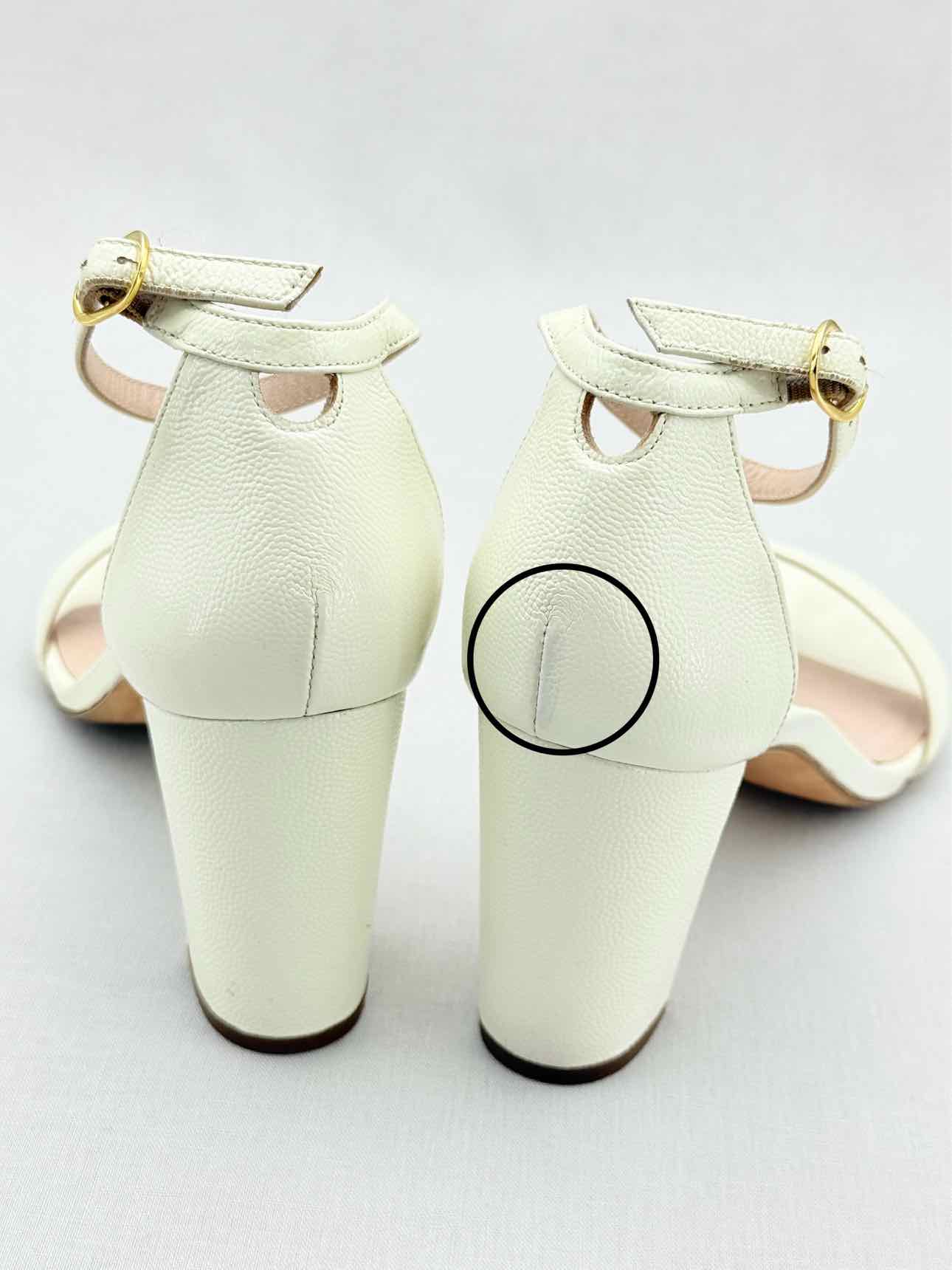 STUART WEITZMAN Cream Size EU 38 Heeled Sandals