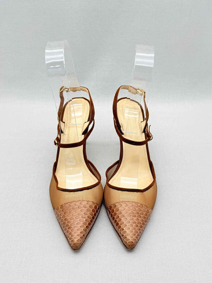 JENNIFER CHAMANDI Brown Size EU 37.5 Heeled Sandals