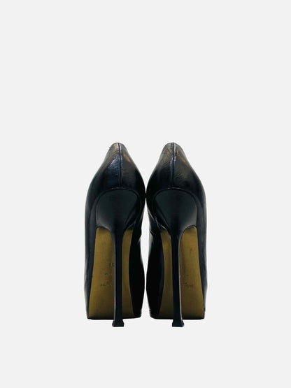 SAINT LAURENT Tribtoo Black Size EU 38.5 Pumps