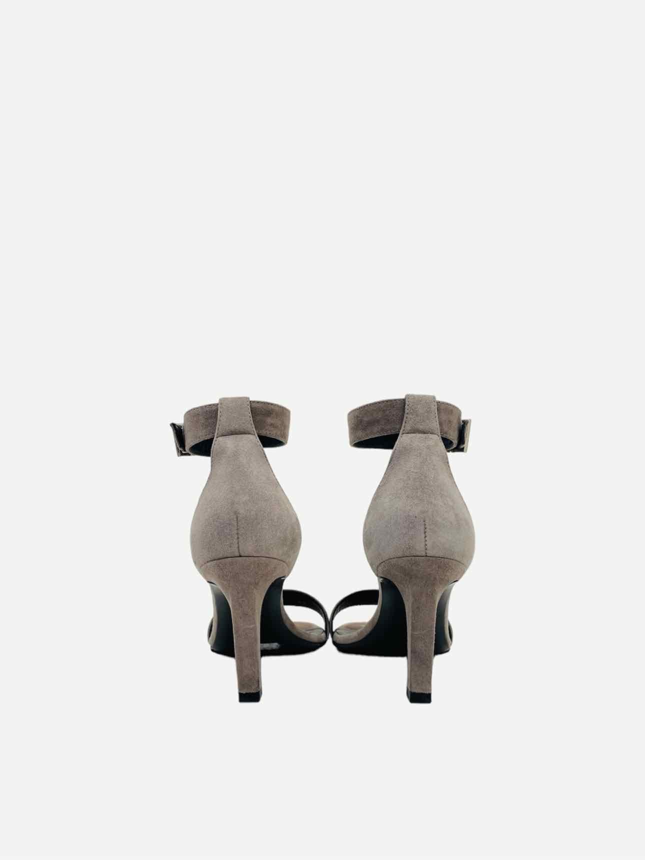 SAINT LAURENT Grey Size EU 35 Heeled Sandals