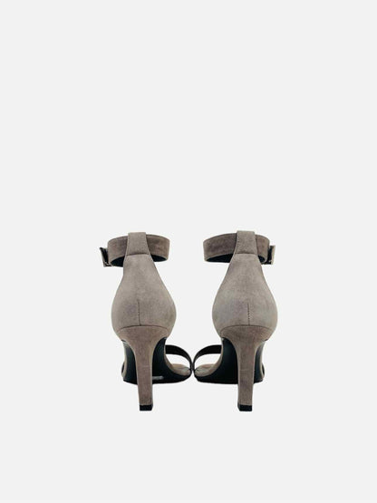 SAINT LAURENT Grey Size EU 35 Heeled Sandals