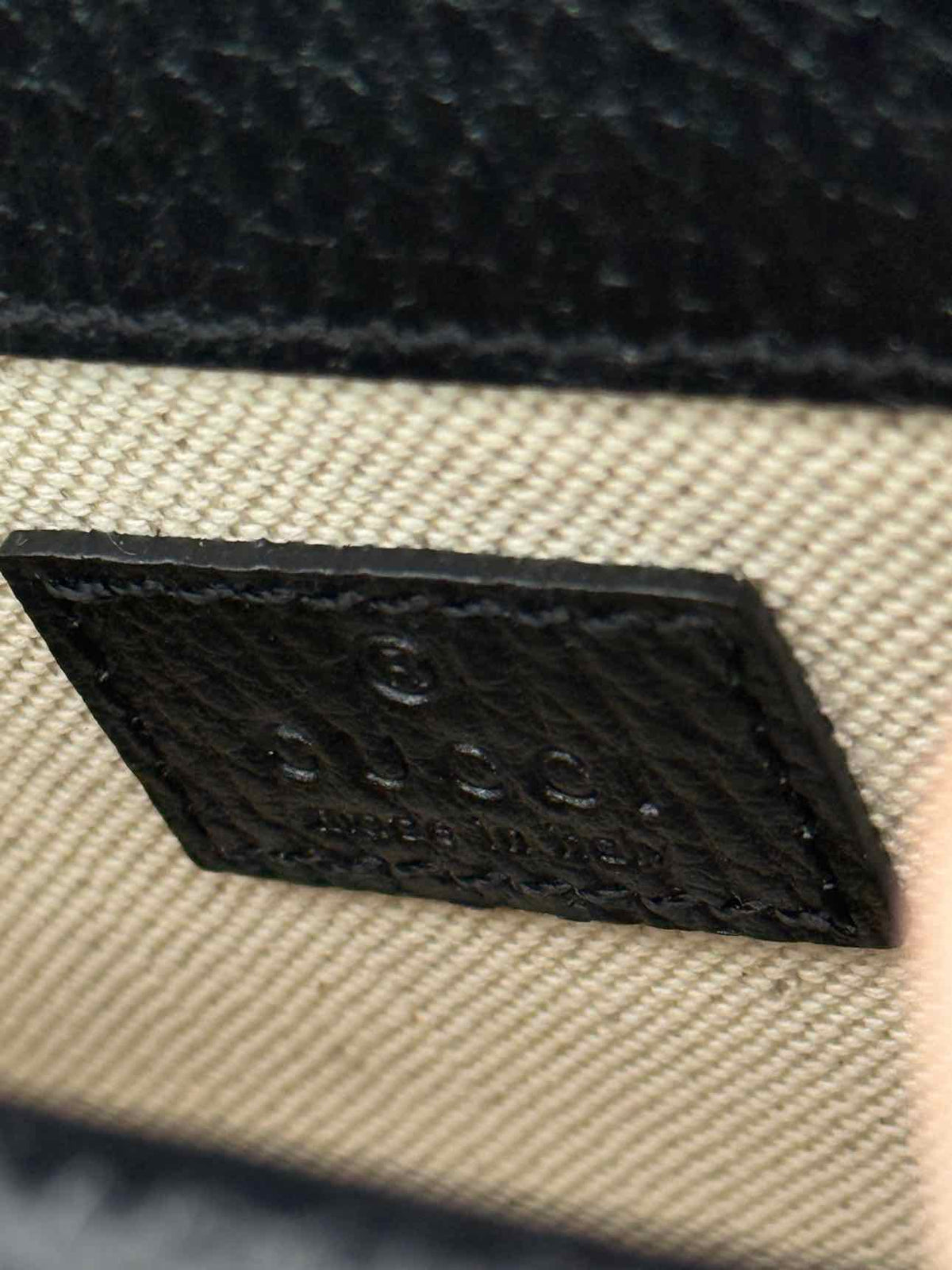 GUCCI Dionysus Black Top Handle