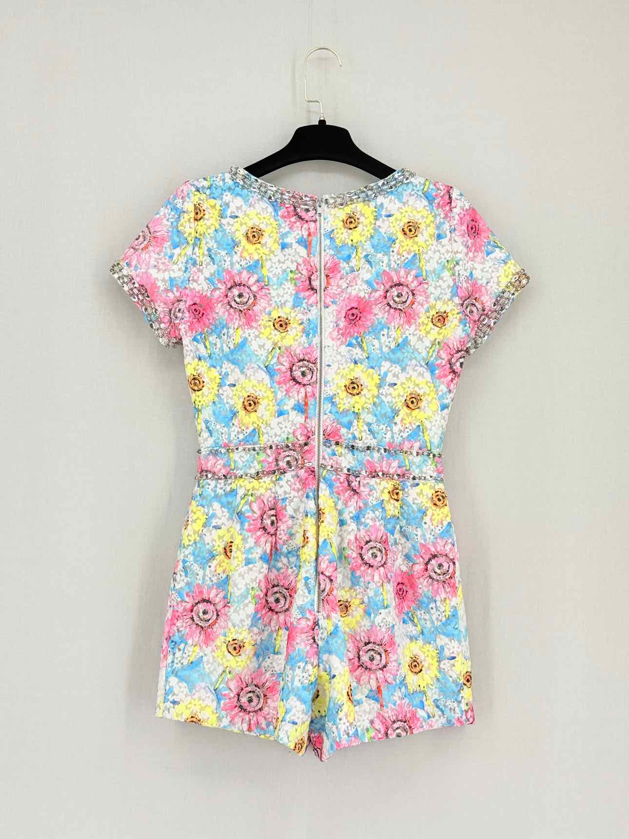 MANOUSH Combishort Pink Multicolor Size US 4 Playsuit