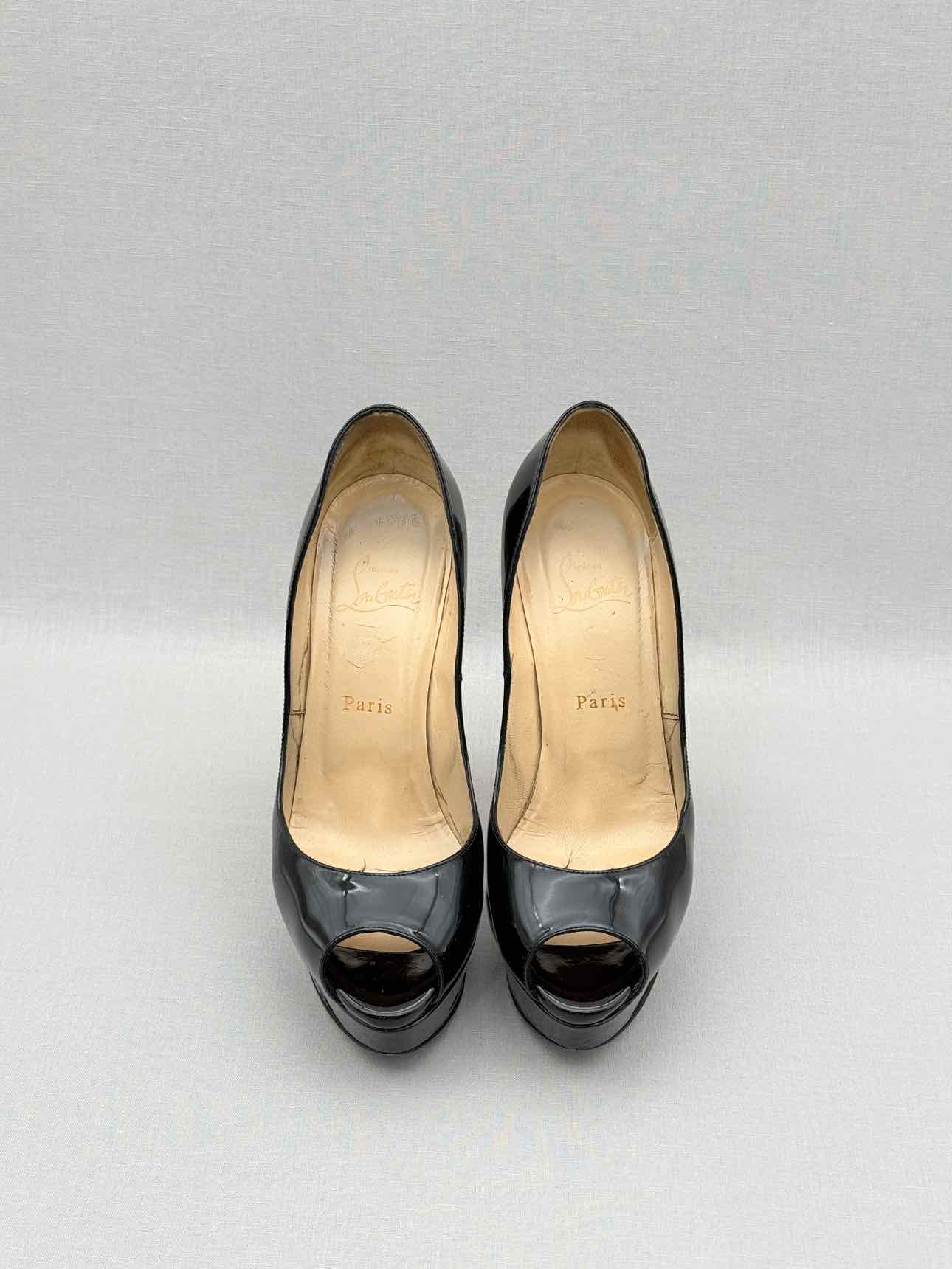 CHRISTIAN LOUBOUTIN Lady Black Size EU 38 Pumps