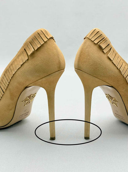 CHARLOTTE OLYMPIA Tan Size EU 39 Pumps
