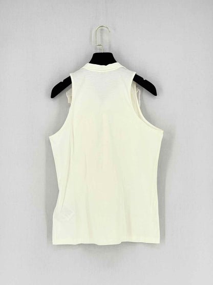 RALPH LAUREN Cream Size Medium Blouse