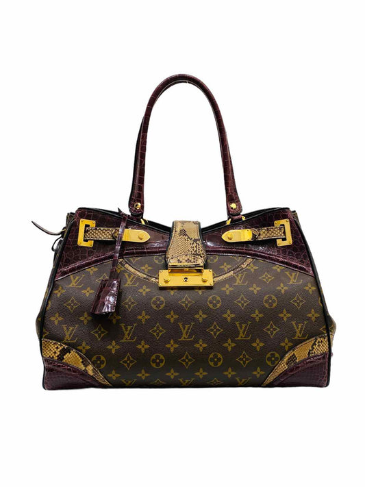 LOUIS VUITTON Brown Tote Bag