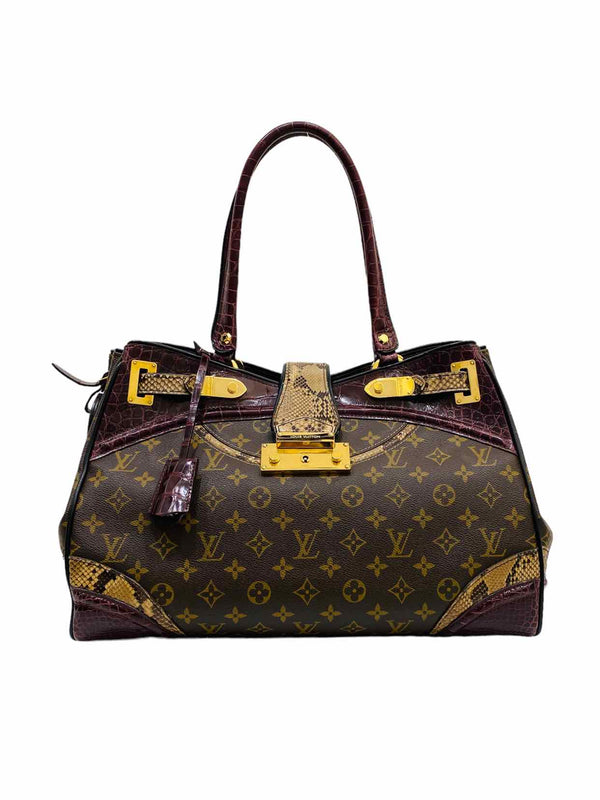 LOUIS VUITTON Brown Tote Bag