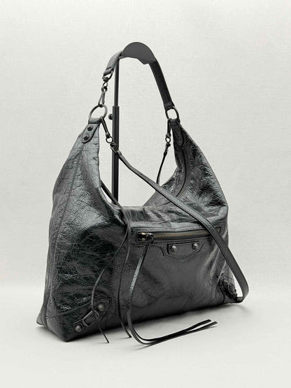 BALENCIAGA Le City Black Shoulder Bag