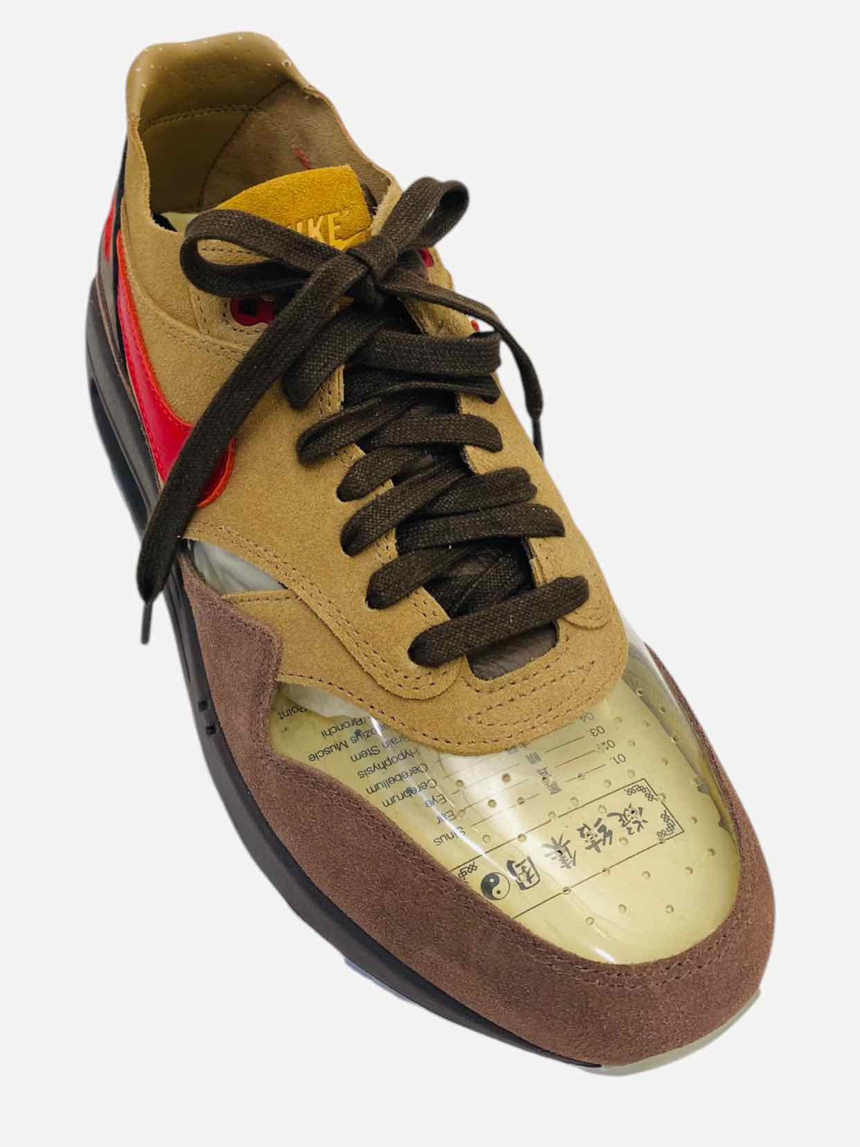 NIKE Brown Multicolor Size EU 42.5 Sneakers