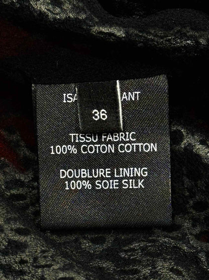 ISABEL MARANT Black & Red Size US 6 Top & Shorts Outfit