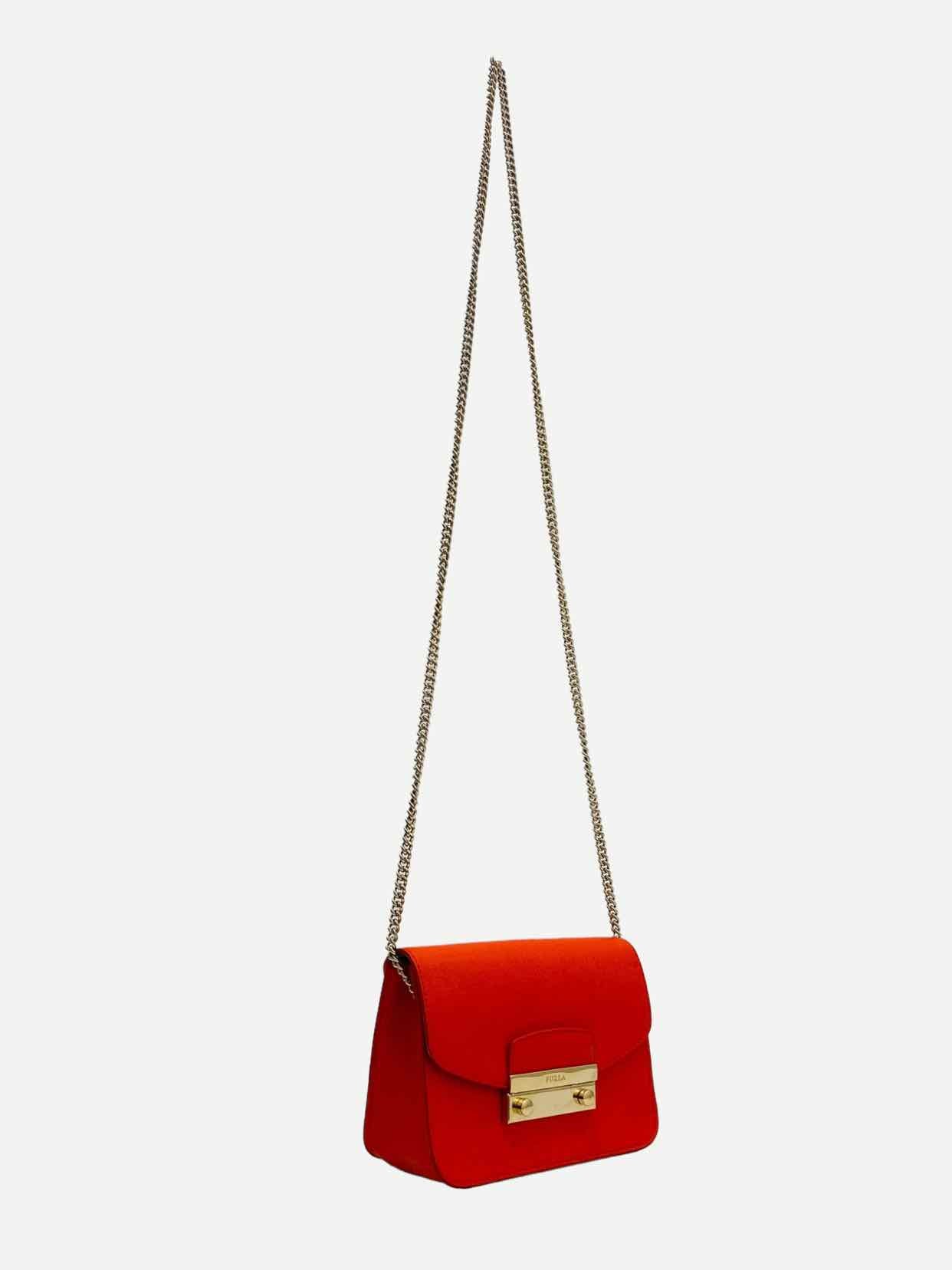 FURLA Metropolis Red Crossbody