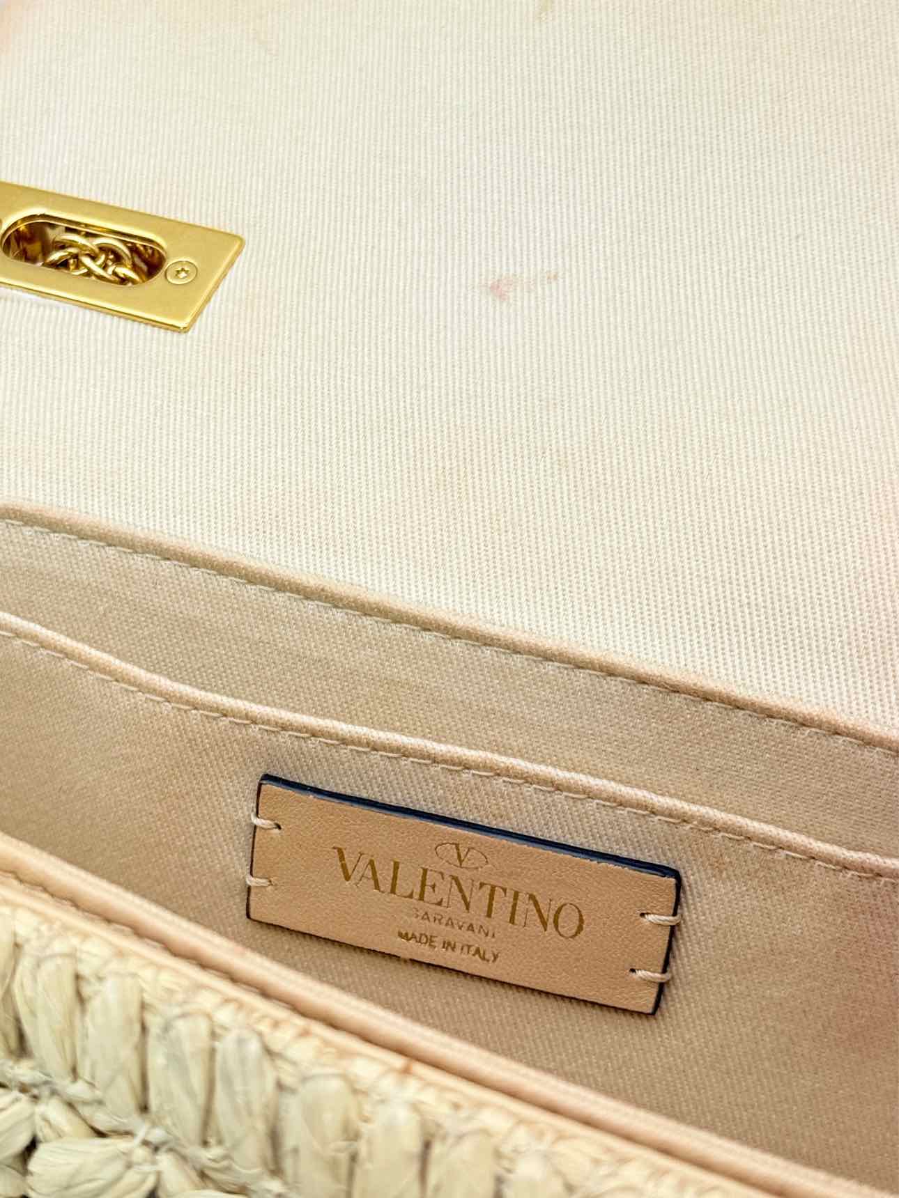 VALENTINO GARAVANI One Stud Beige Crossbody