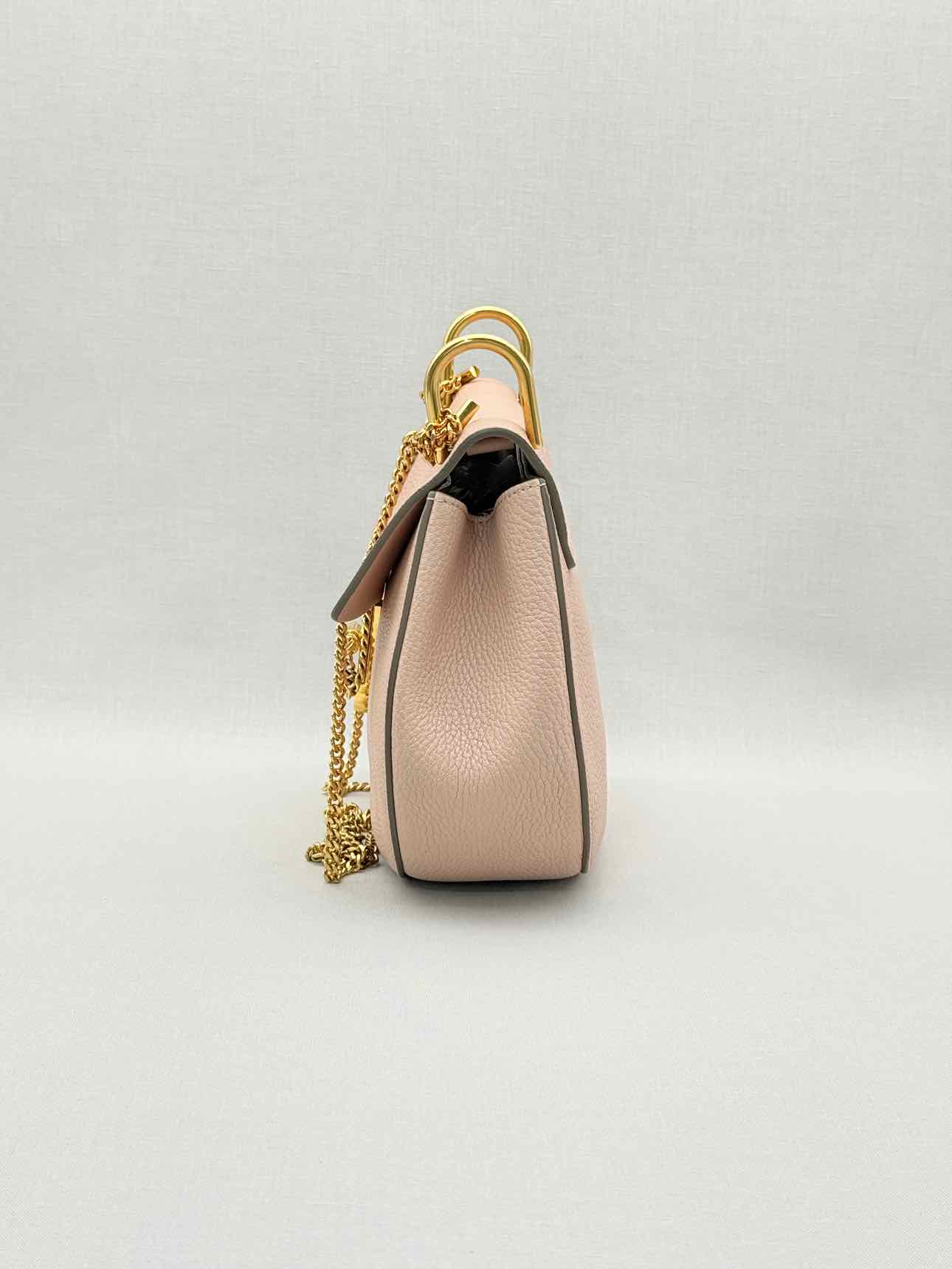 CHLOE Drew Peach Crossbody