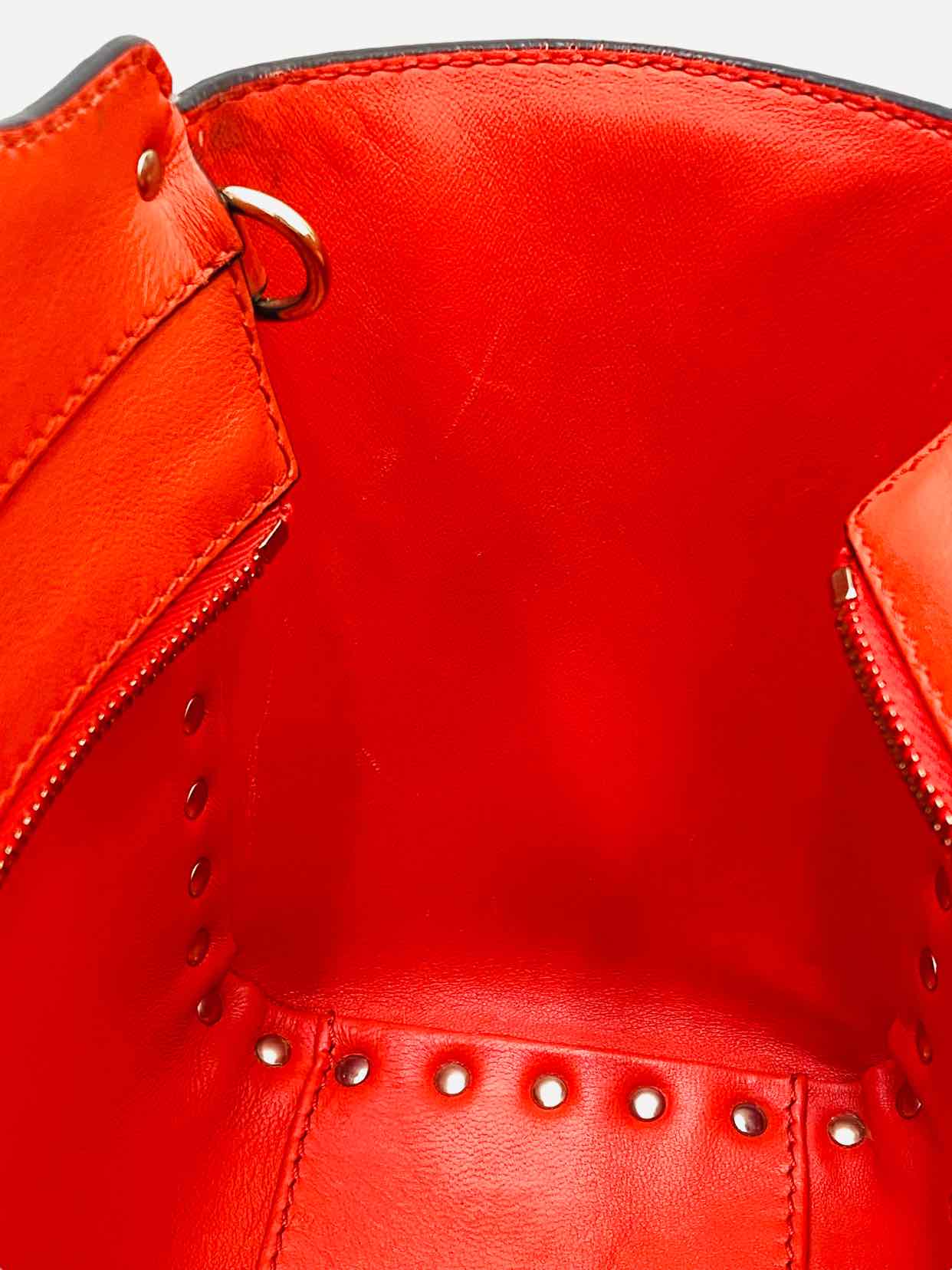 VALENTINO Rockstud Tricolor Tote Bag